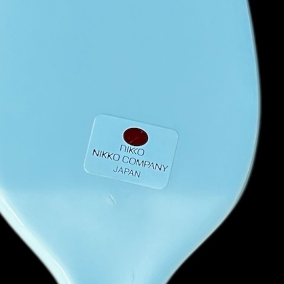 Nikko Ceramics Blue Floral Cake Server - Picture 5 of 5